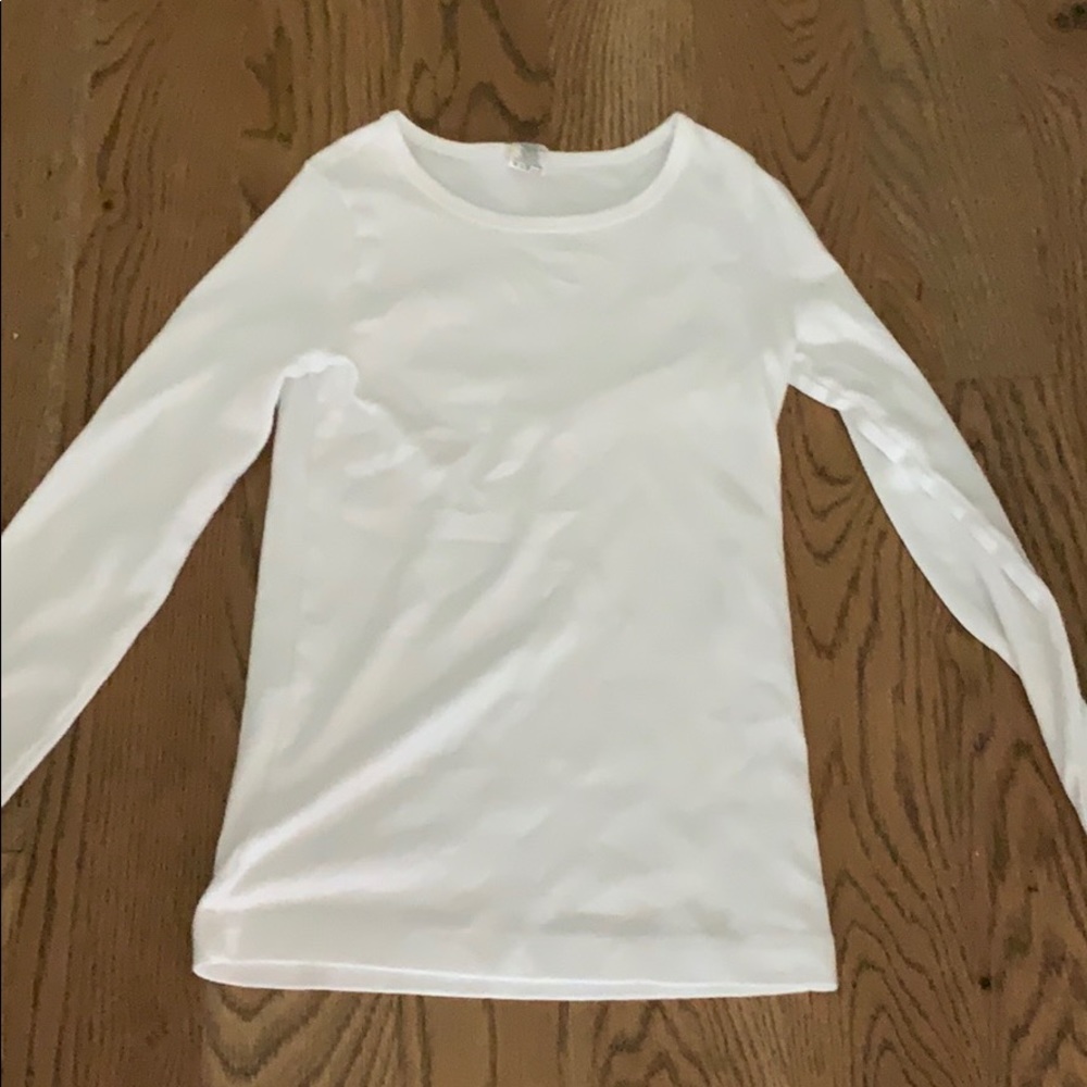 White long sleeve shirt